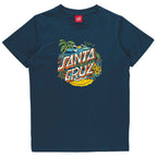 Santa Cruz Youth Aloha Dot Front T-Shirt