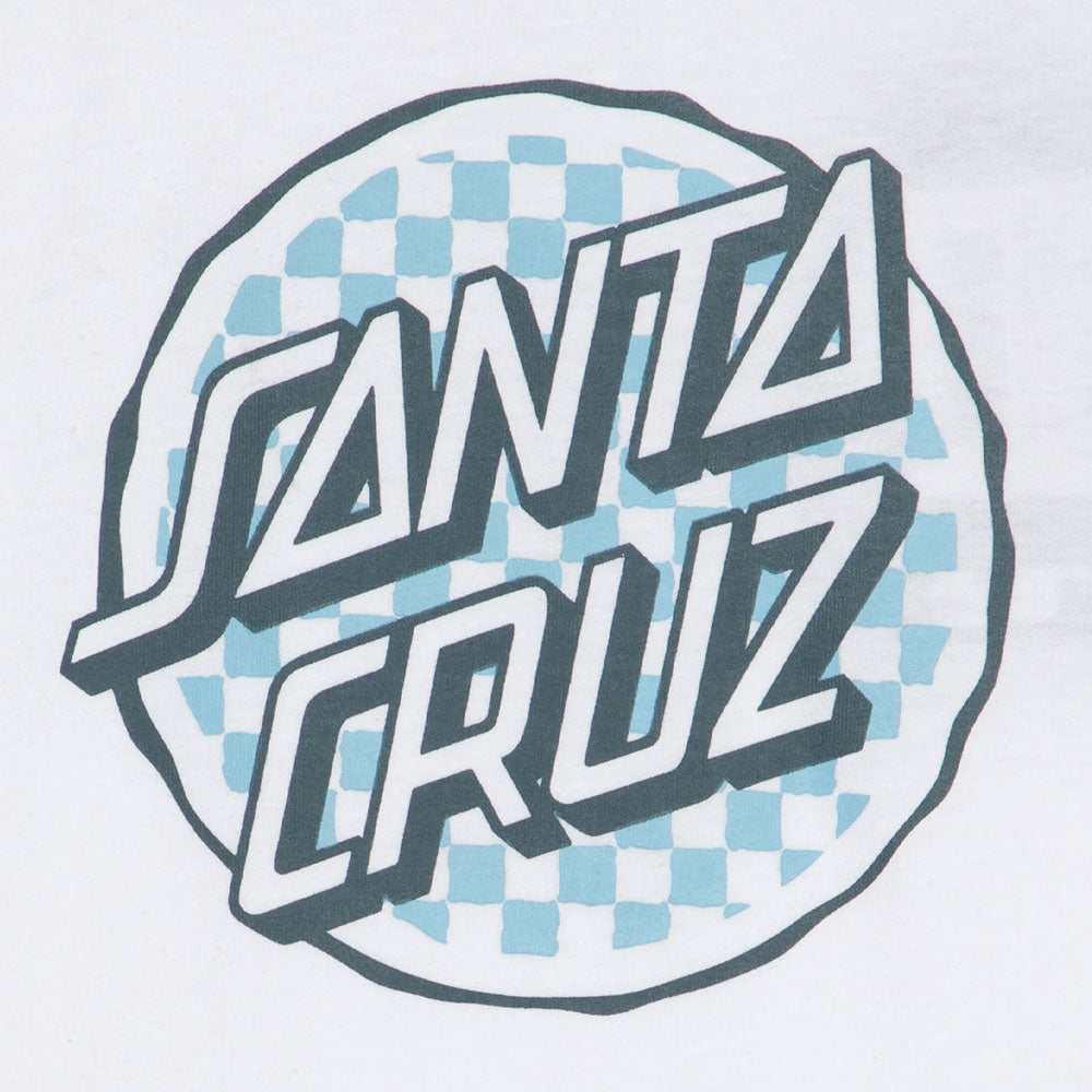 Santa Cruz Youth Breaker Check Dot Front T-Shirt