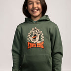 Santa Cruz Youth Check Gateway Hand Front Hoodie