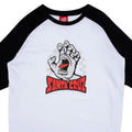 Santa Cruz Youth Check Gateway Hand Front Long Sleeve T-Shirt