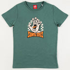 Santa Cruz Youth Check Gateway Hand Front T-Shirt