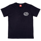 Santa Cruz Youth Check Oval Mono T-Shirt