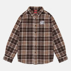 Santa Cruz Youth Chopper Longsleeve Shirt  Brown