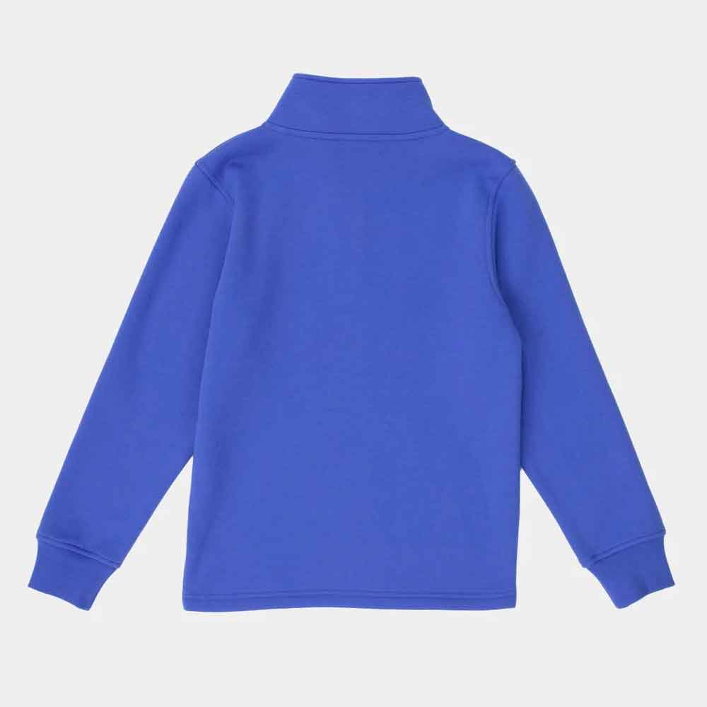 Santa Cruz Youth Classic Fade 1/4 Zip Crew  Sapphire