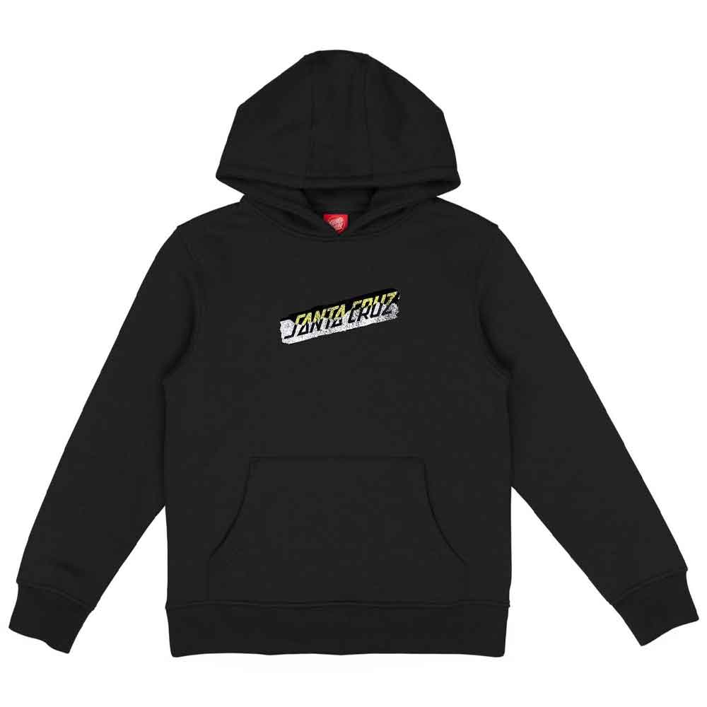 Santa Cruz Youth Damaged Hand Hoody Black