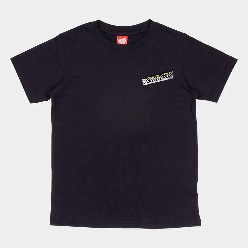 Santa Cruz Youth Damaged Hand T-Shirt  Black