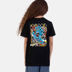 Santa Cruz Youth Damaged Hand T-Shirt  Black