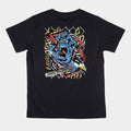 Santa Cruz Youth Damaged Hand T-Shirt  Black