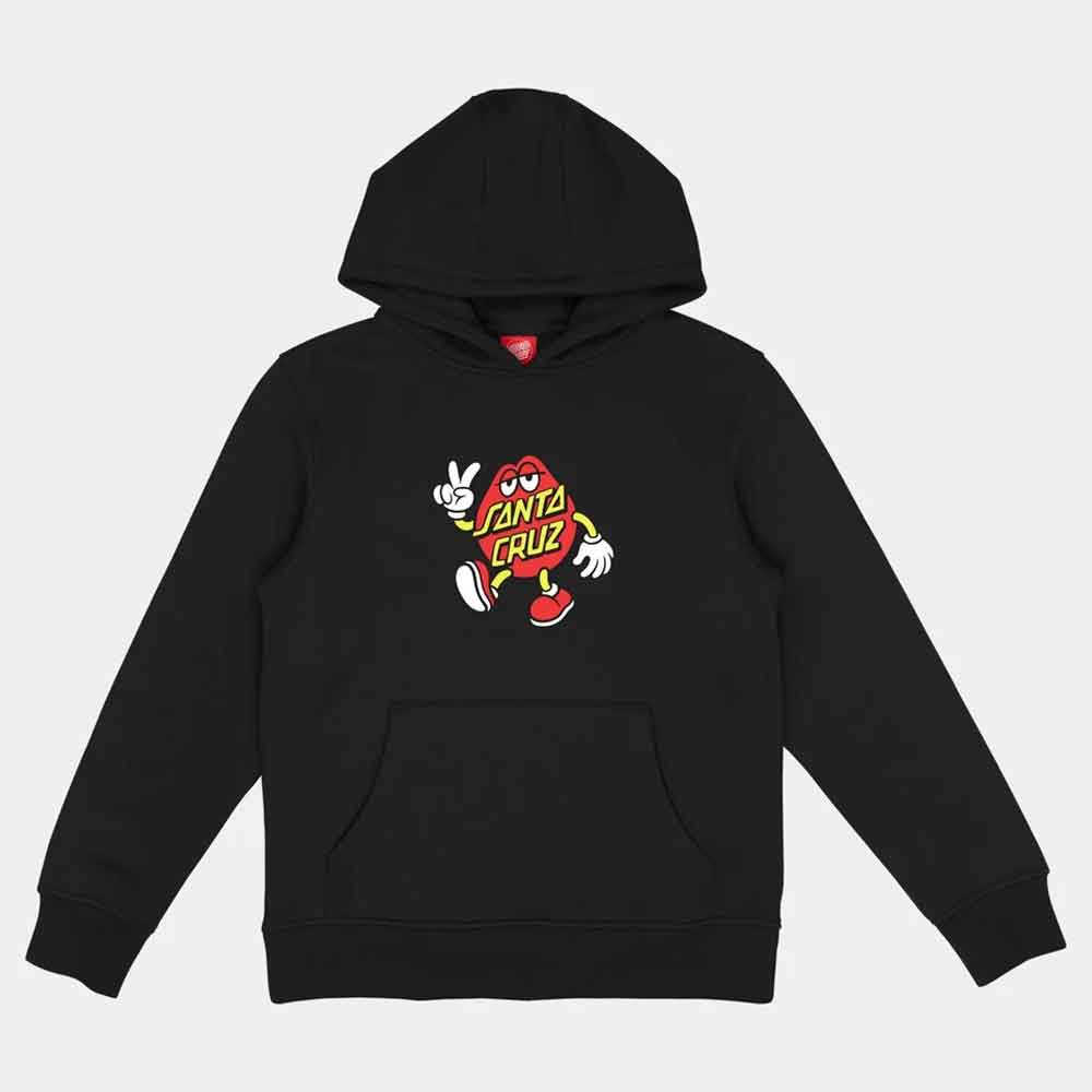 Santa Cruz Youth Dot Guy TTE Hoody  Black