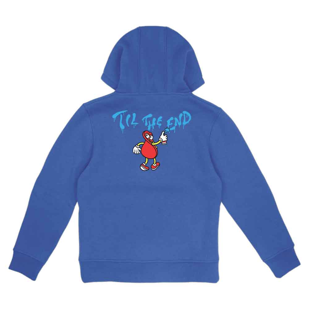 Santa Cruz Youth Dot Guy TTE Hoody  Sapphire