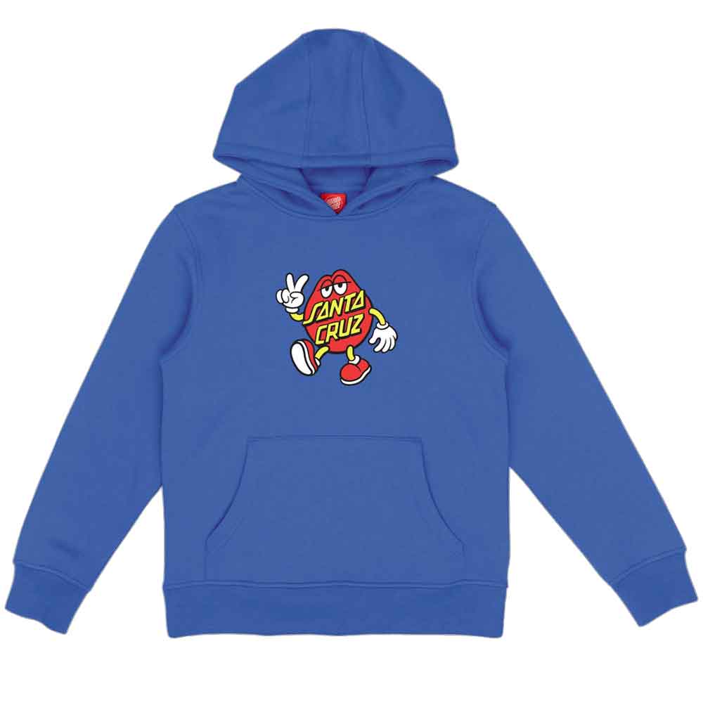 Santa Cruz Youth Dot Guy TTE Hoody  Sapphire