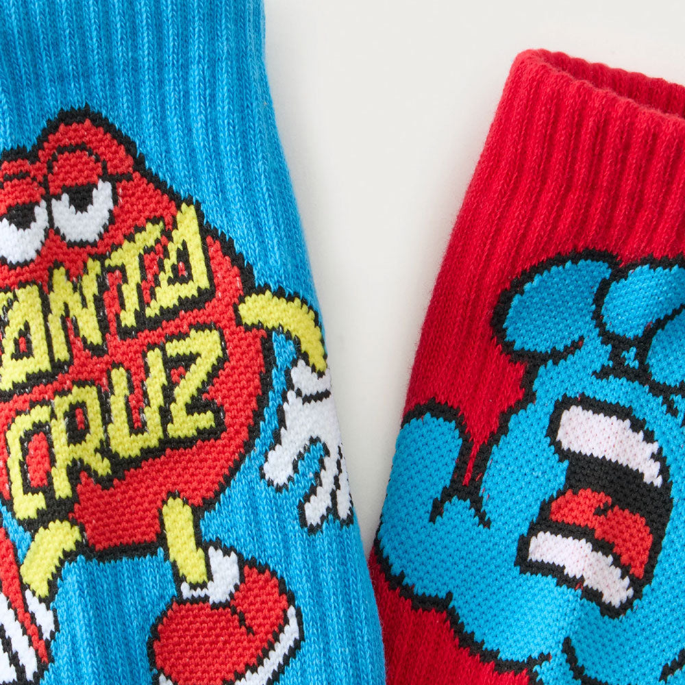 Santa Cruz Youth Dude Socks (2 Pack)