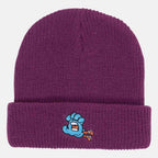 Santa Cruz Youth Hand Dude Beanie  PURPLE