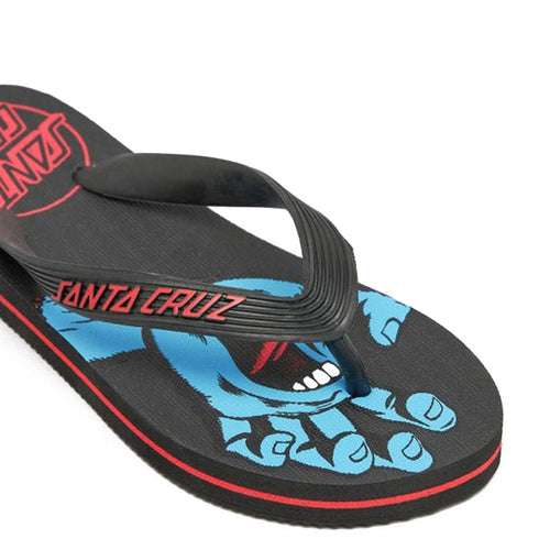 Santa Cruz Youth Screaming Hand Flip Flops