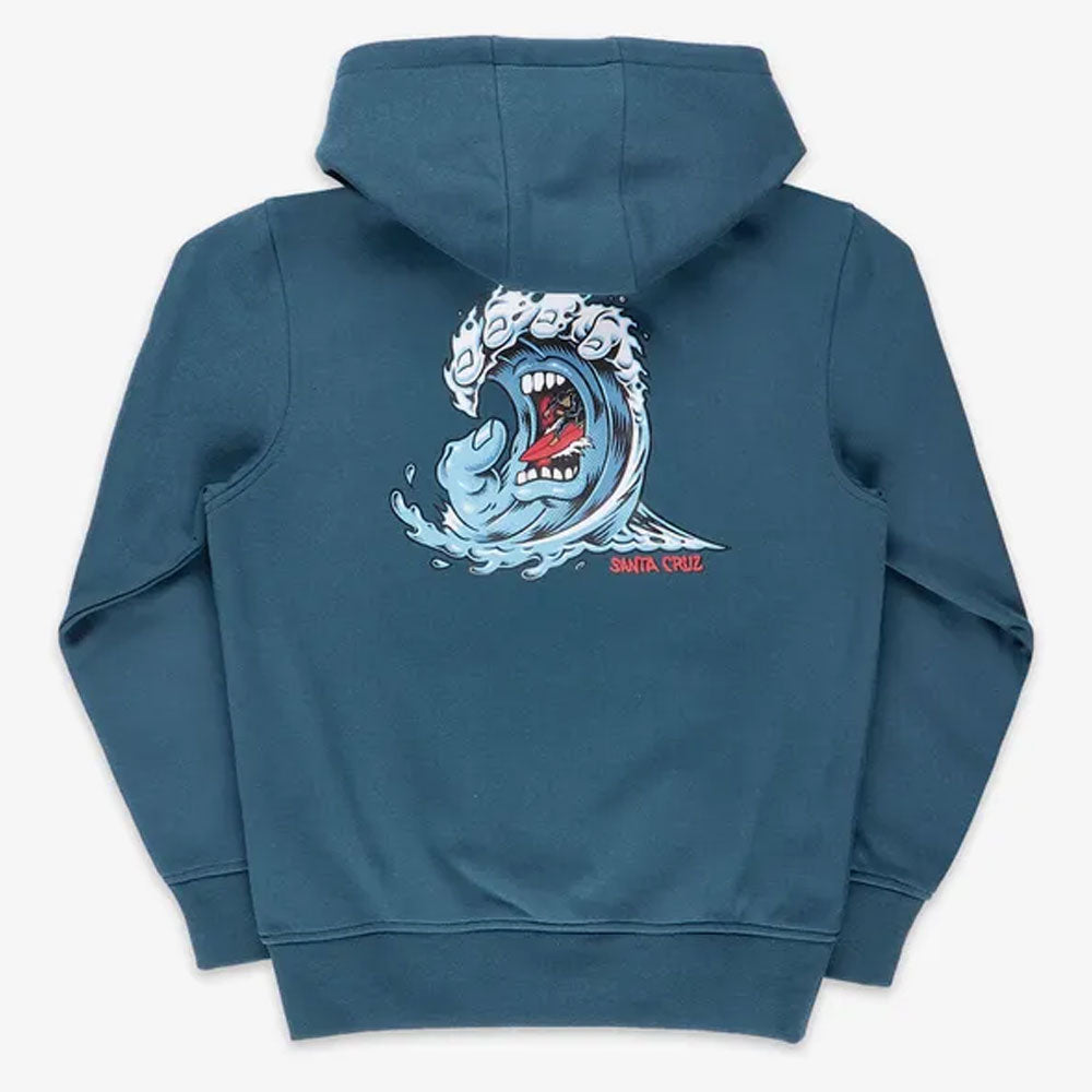 Santa Cruz Youth Screaming Wave Hoodie