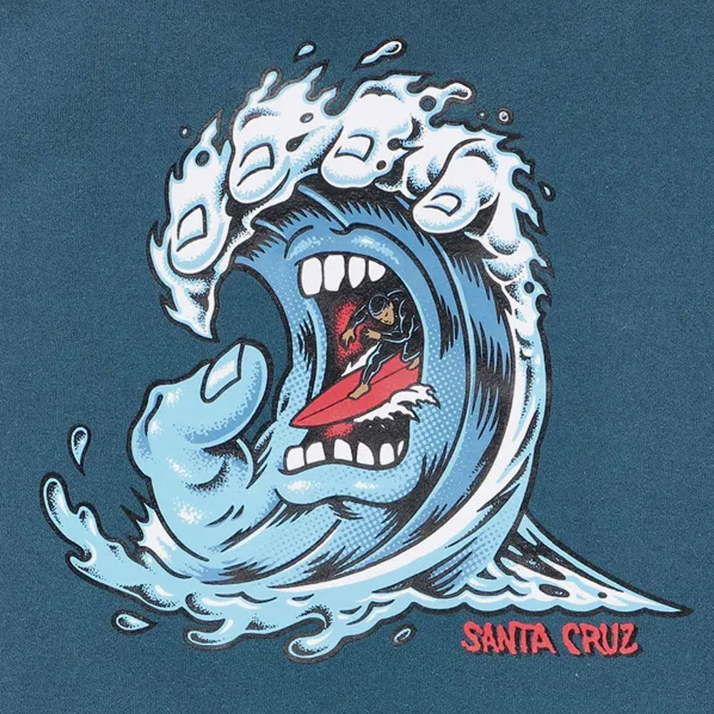 Santa Cruz Youth Screaming Wave Hoodie