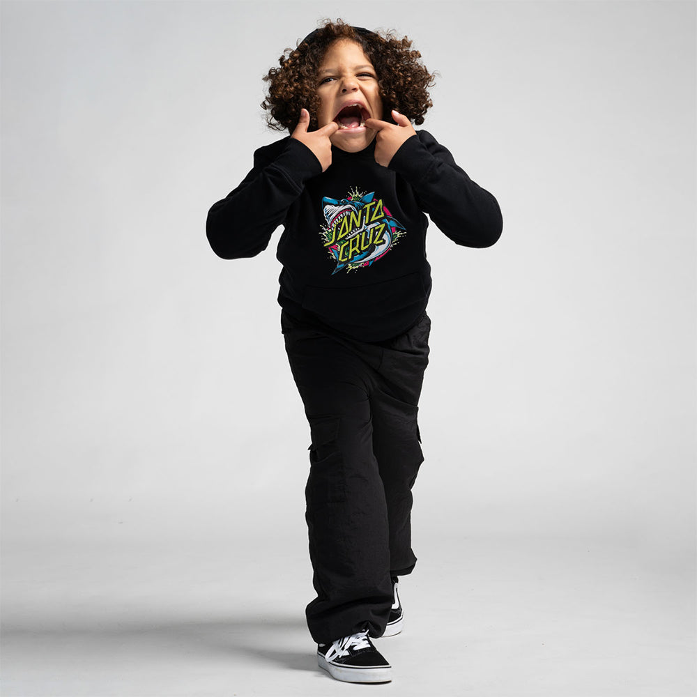 Santa Cruz Youth Shark Dot Front Hoody