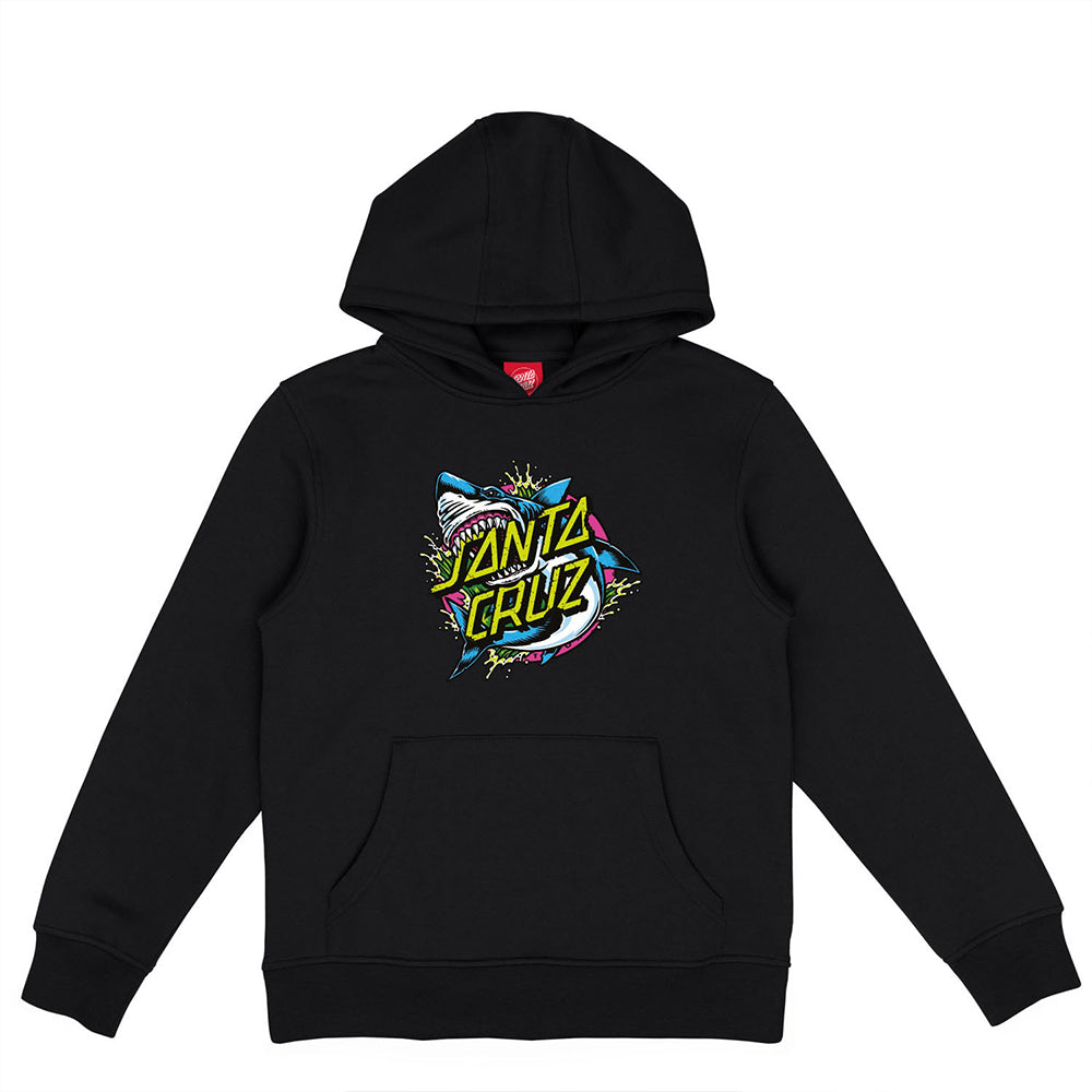 Santa Cruz Youth Shark Dot Front Hoody