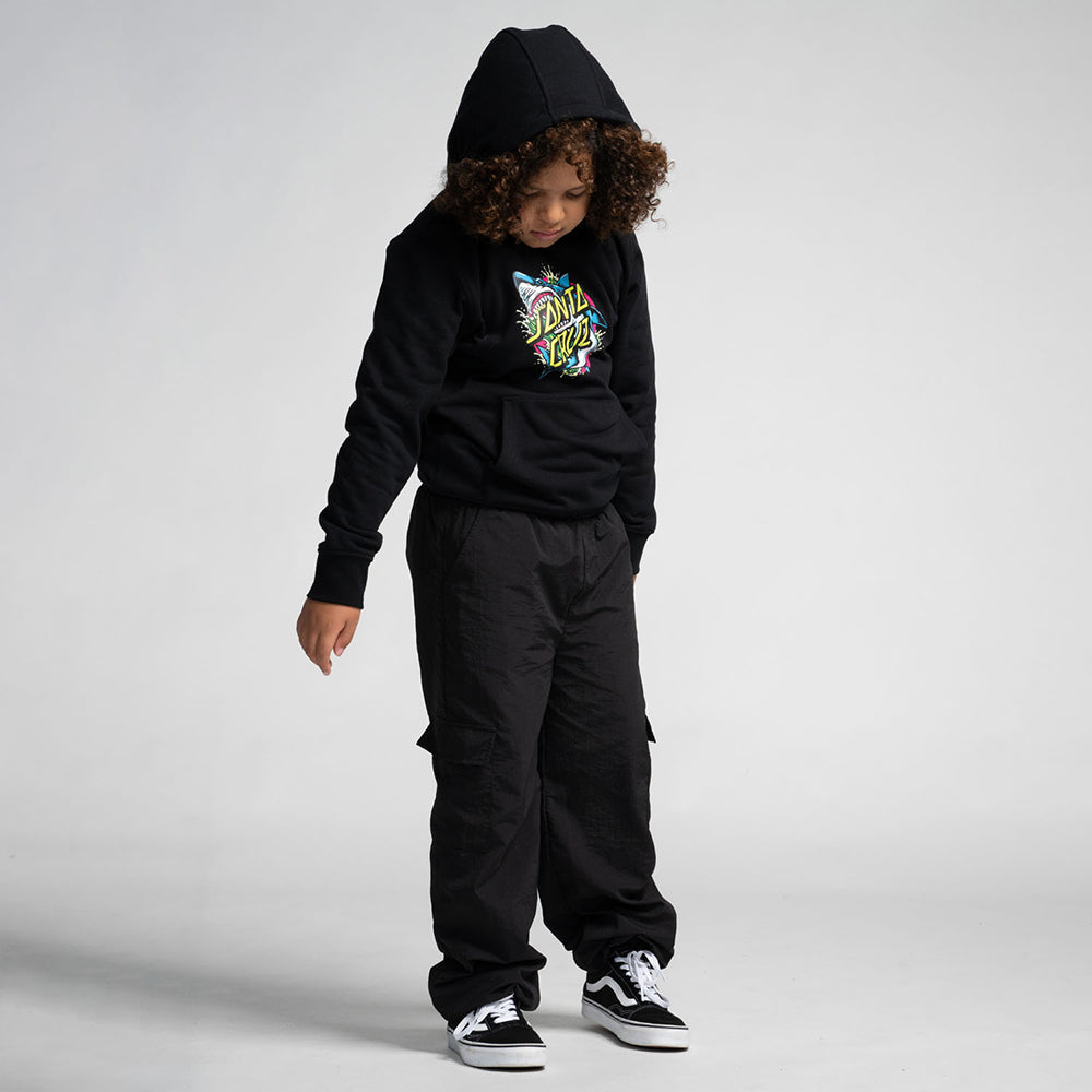Santa Cruz Youth Shark Dot Front Hoody