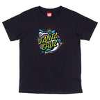 Santa Cruz Youth Shark Dot Front T Shirt