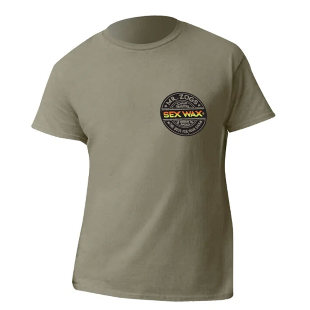 Sexwax Tee Word Fade Orange Prairie Dust