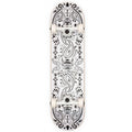 Speed Demons Bandana 7.75" Black / White Complete Skateboard