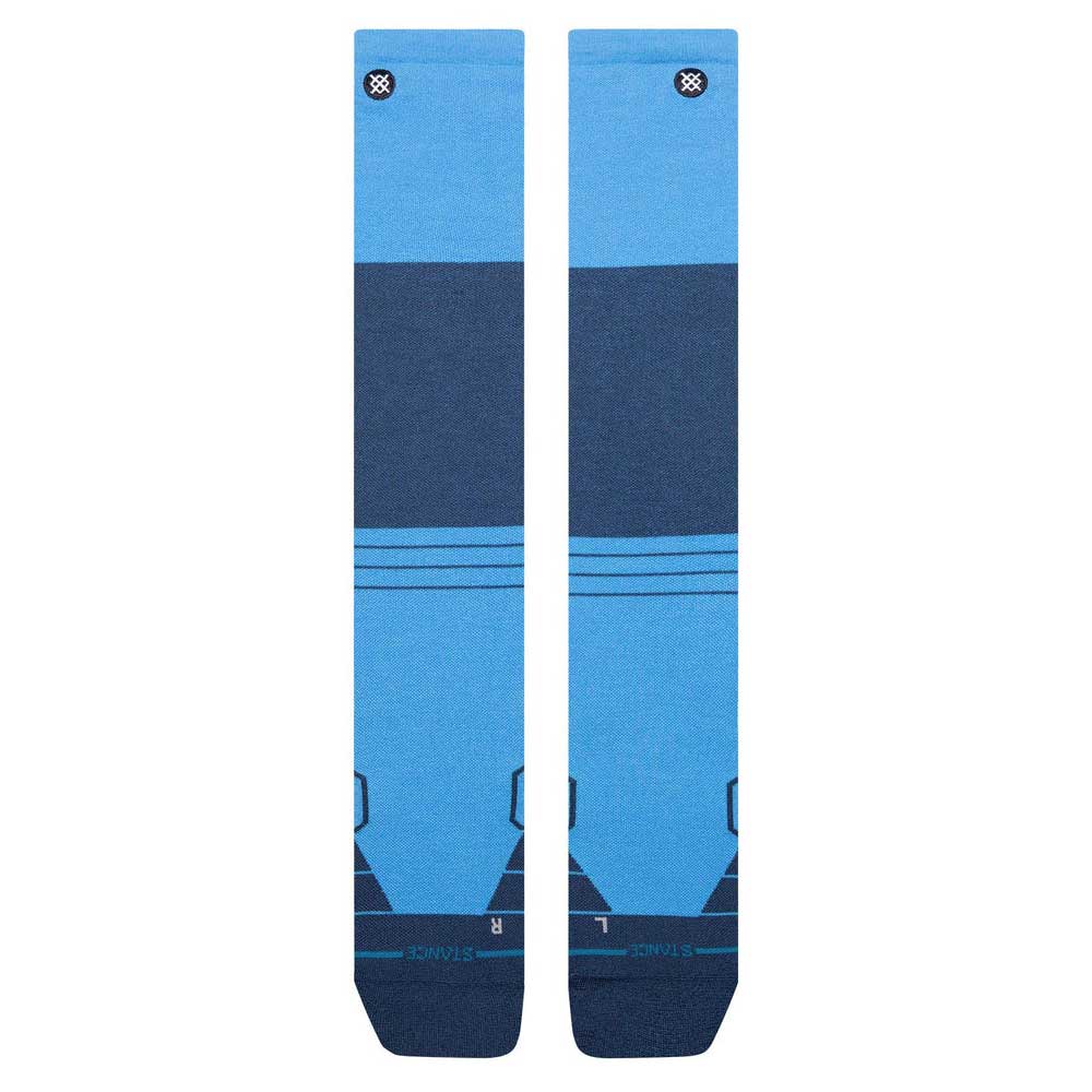 Stance Blocked Ultralight Poly Snow Socks Windward Blue