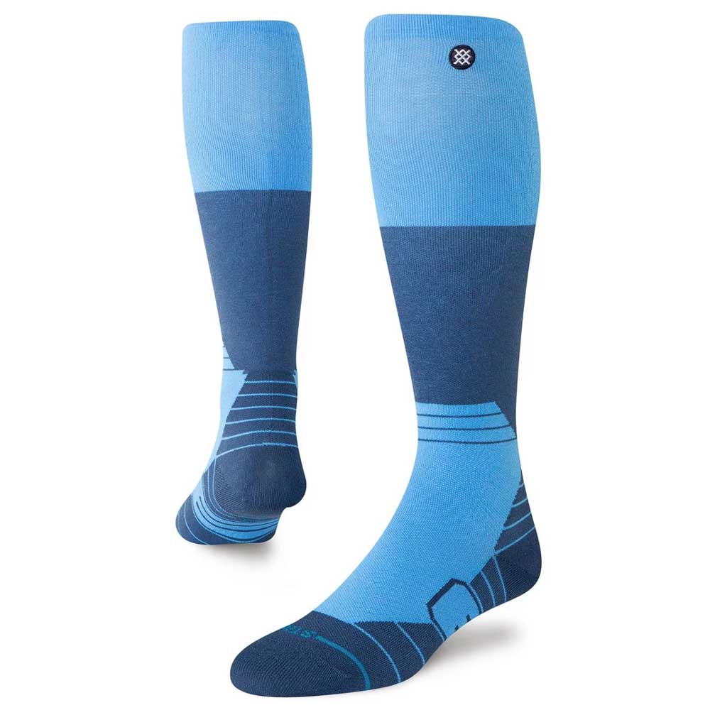 Stance Blocked Ultralight Poly Snow Socks Windward Blue