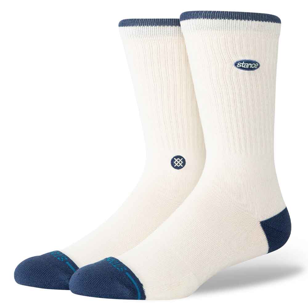 Stance Blurred Crew Socks Canvas