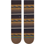 Stance Cedar Rock Socks Brown