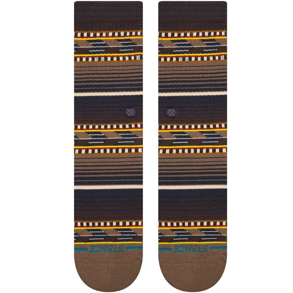 Stance Cedar Rock Socks Brown