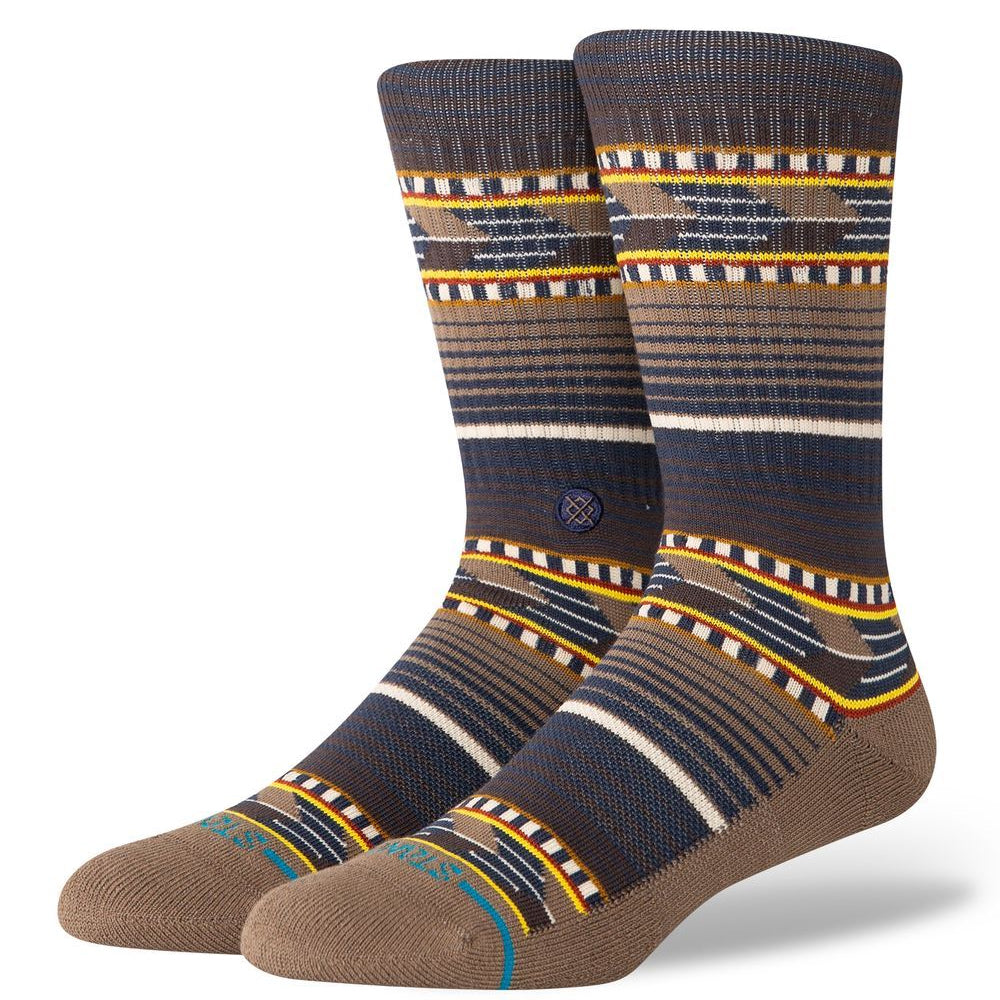 Stance Cedar Rock Socks Brown