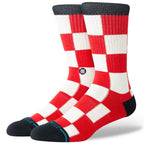 Stance Chaturanga Crew Socks Red