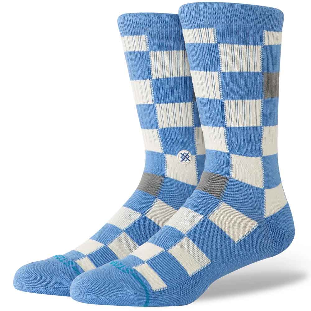 Stance Chef Check Crew Socks - Capri