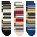 Stance Curren 3 Pack Socks - Blue