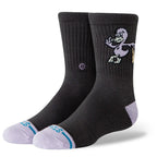 Stance Lights Out Crew Socks - Charcoal