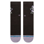 Stance Lights Out Crew Socks - Charcoal