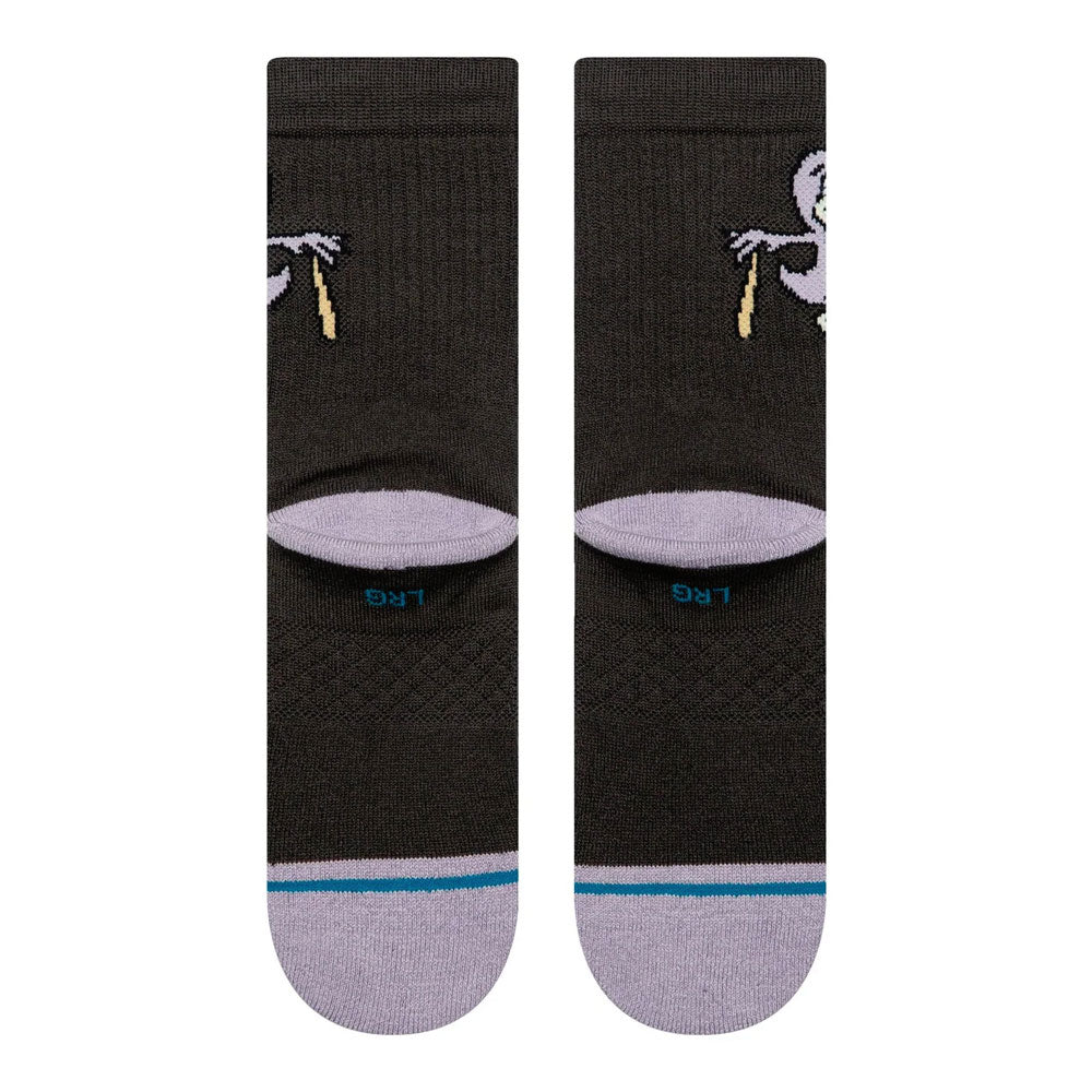 Stance Lights Out Crew Socks - Charcoal