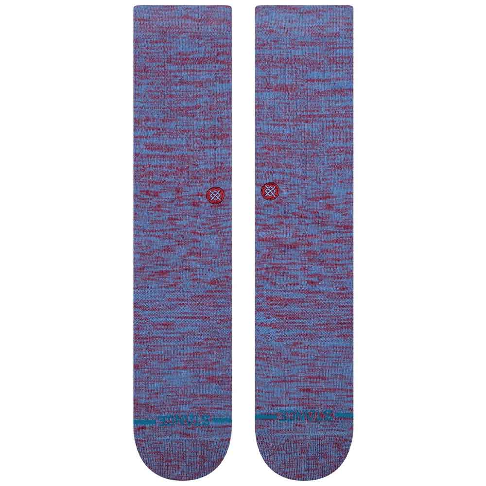 Stance Marled Crew Capri Blue Socks