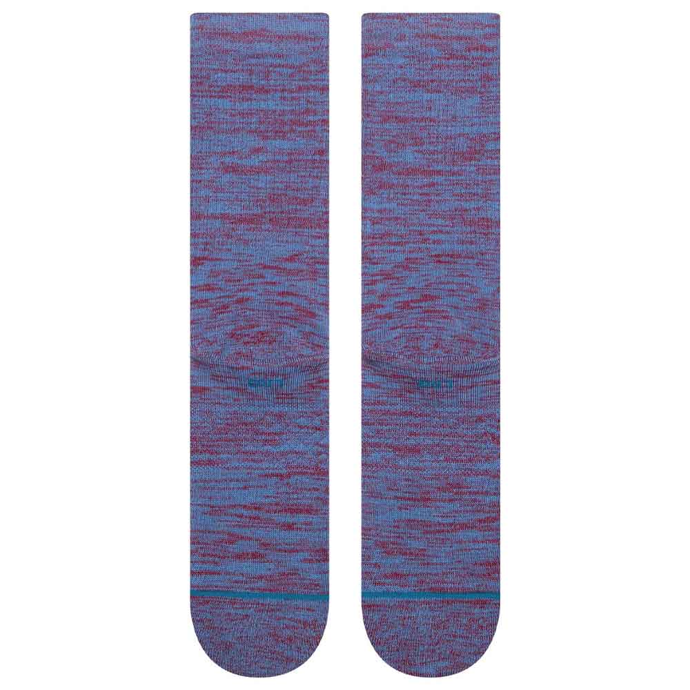 Stance Marled Crew Capri Blue Socks