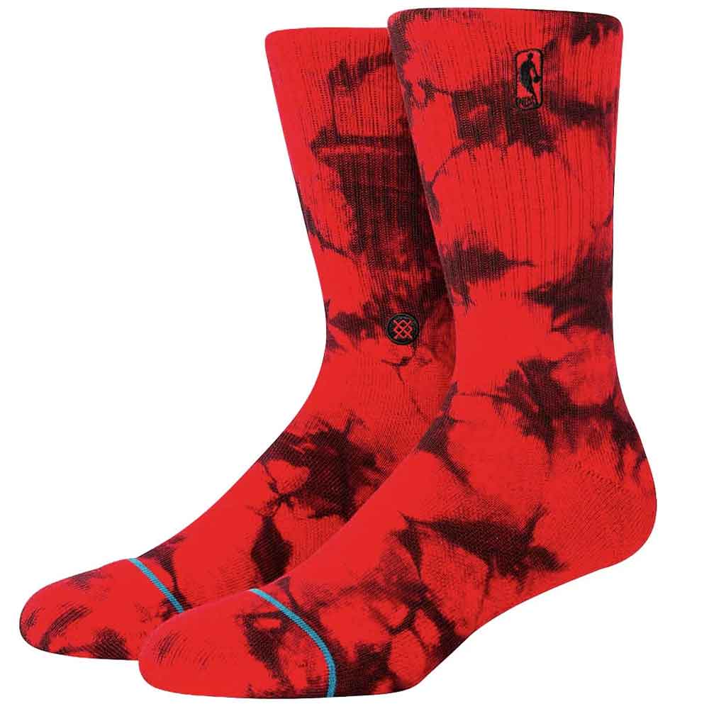 Stance NBA Logoman Socks Red