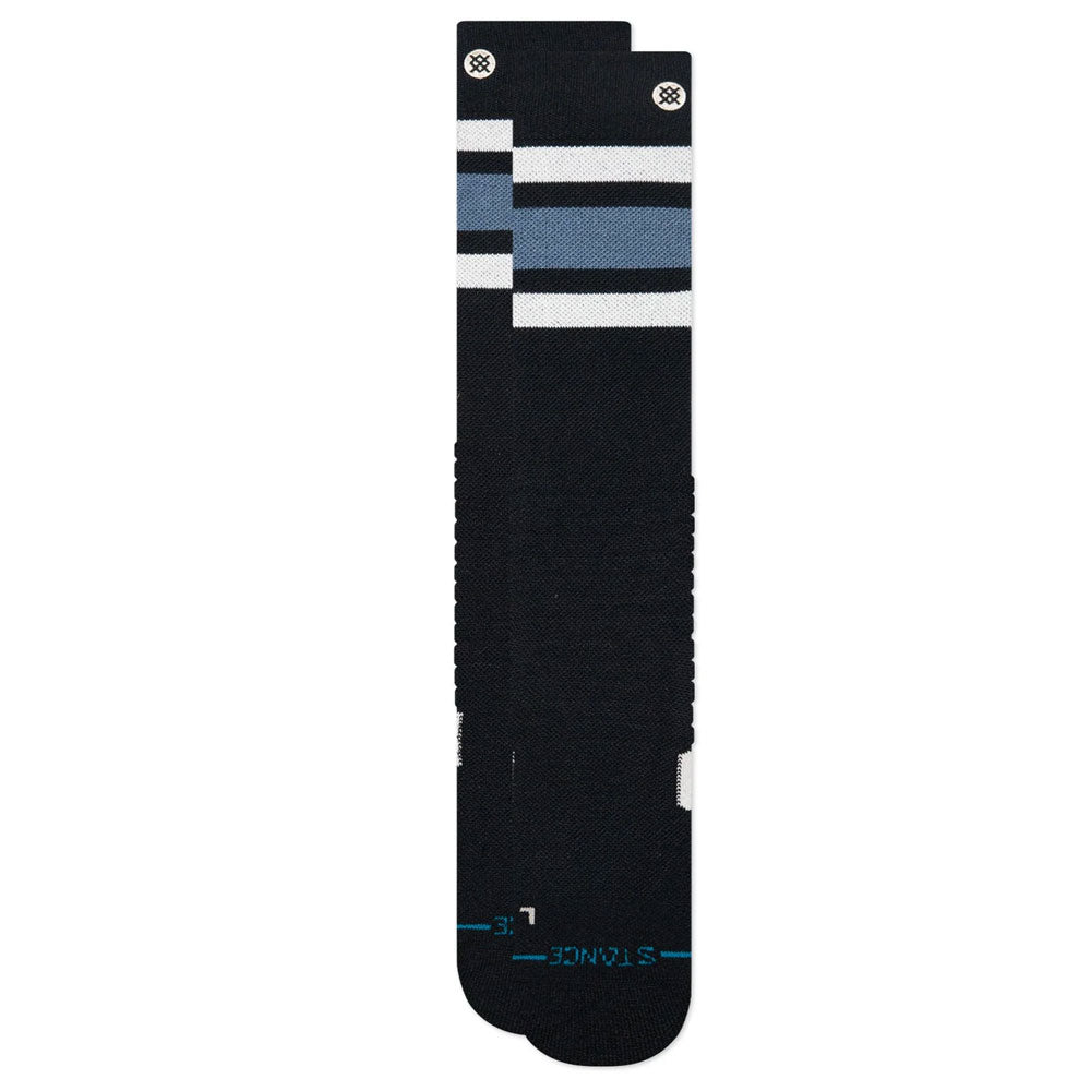 Stance Speed Mid Poly 2 Pack Snow Sock - Black