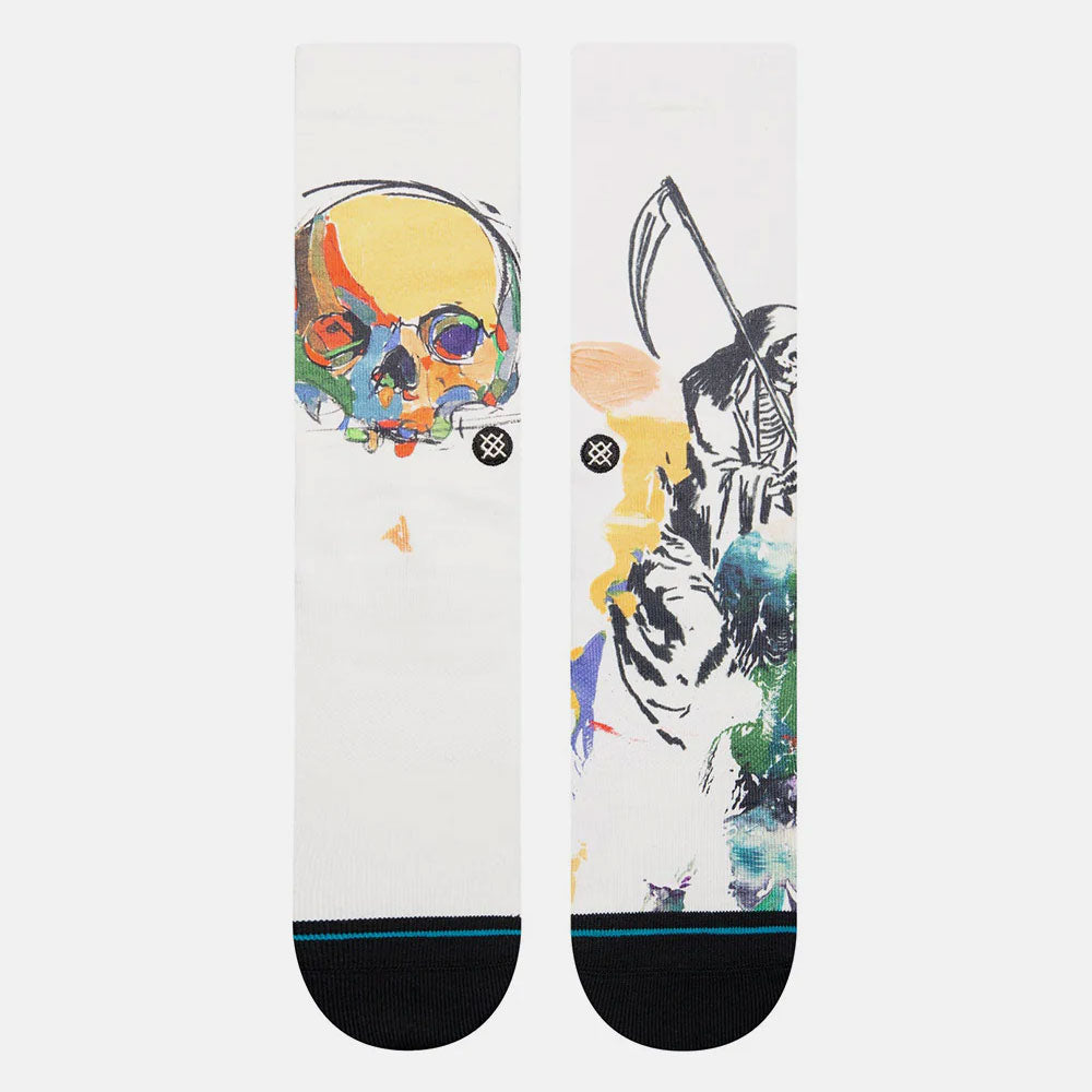 Stance Sickle Socks - Vintage White
