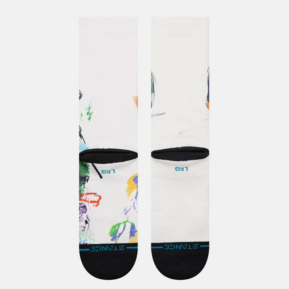 Stance Sickle Socks - Vintage White
