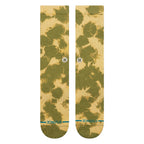 Stance Spotty Dye Crew Socks Olive