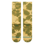 Stance Spotty Dye Crew Socks Olive