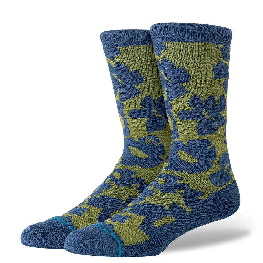 Stance Stomped Crew Socks Olive