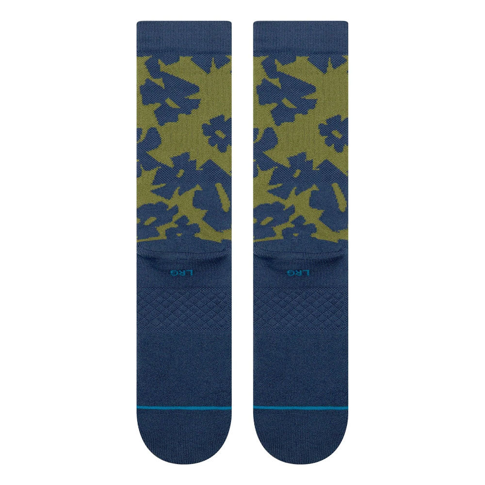 Stance Stomped Crew Socks Olive