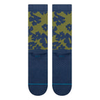 Stance Stomped Crew Socks Olive