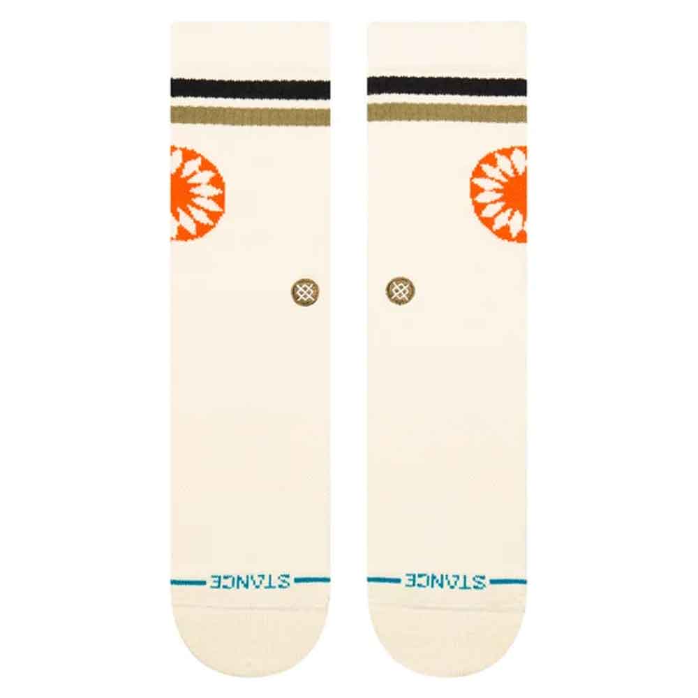 Stance Sun Dial Crew Socks Cream